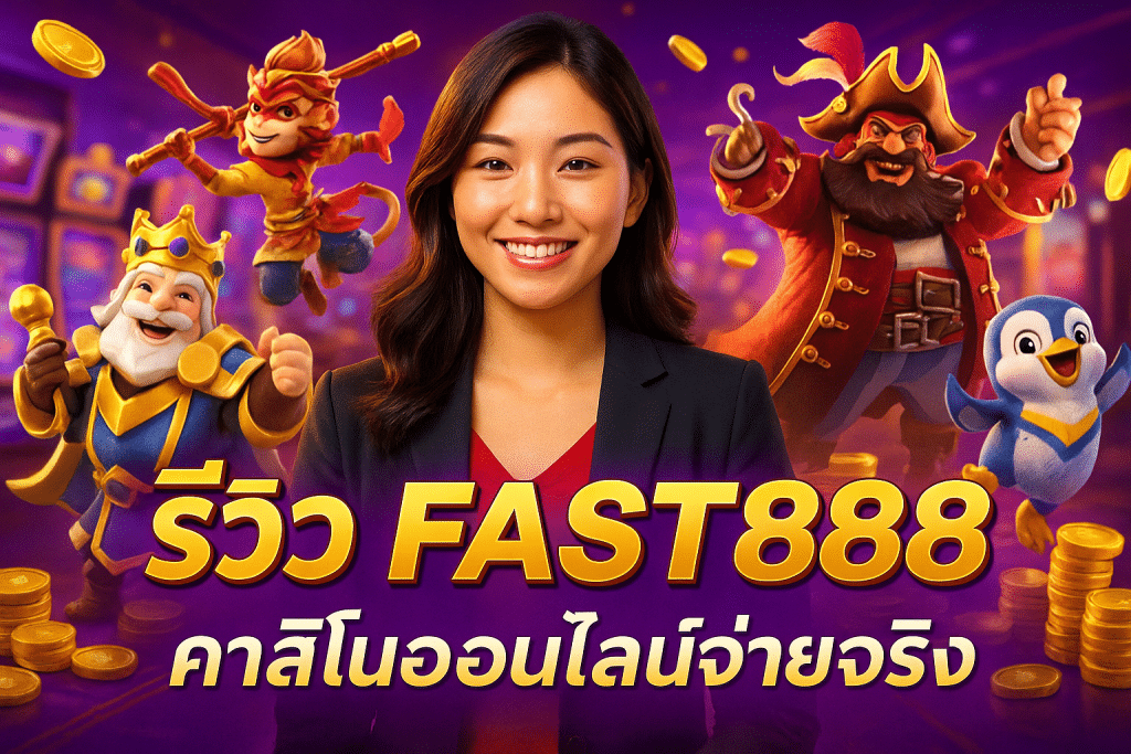รีวิว FAST888 คาสิโนออนไลน์จ่ายจริง